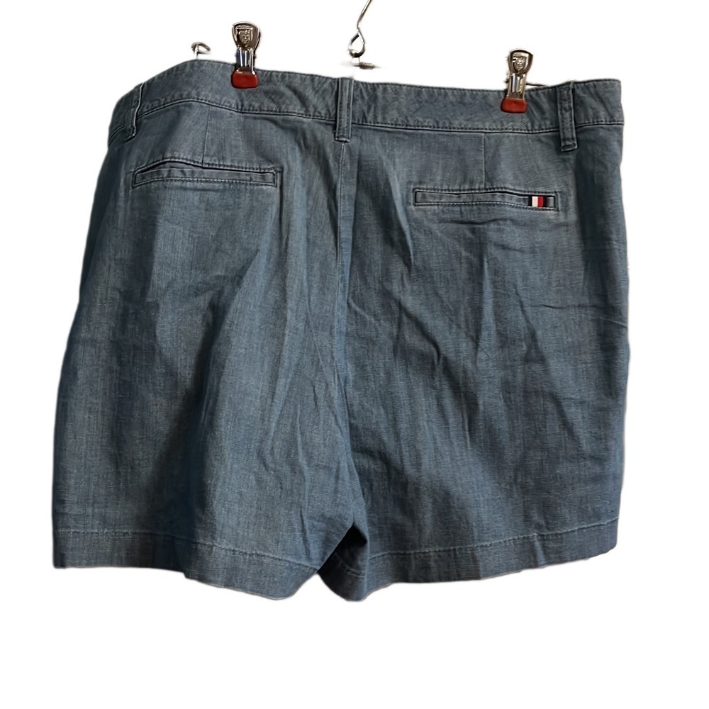 Women’s Tommy Hilfiger Blue Casual Shorts Size 14 - Picture 2 of 2